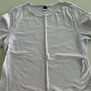 Old Navy Lavender Ribbed Tee